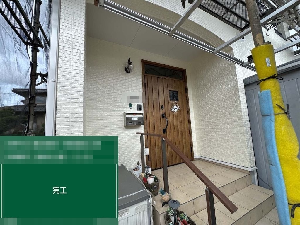 【埼玉県三郷市】築12年戸建ての外壁塗装・バルコニー防水工事｜無機塗料とシーリング打ち替えで外装を総合メンテナンス